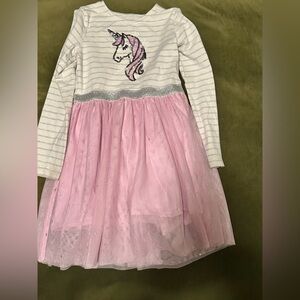 Bailey Lane Sequin Unicorn and Tulle Dress Size 6-7